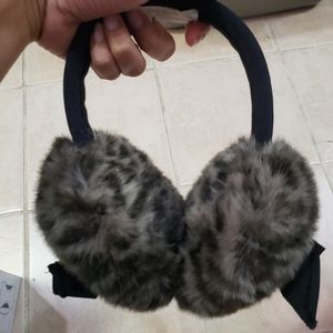 Kate Spade Faux Fur Earmuffs